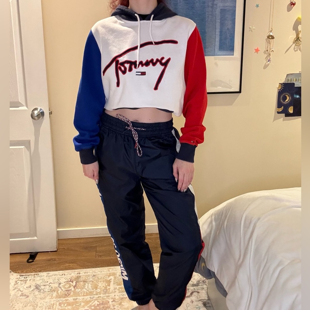Tommy Hilfiger RARE Colour-Block Hoodie